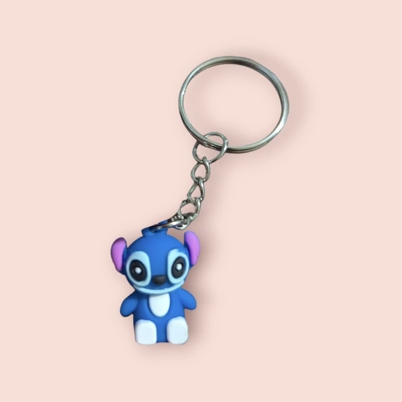Blue Cartoon Character Keychain - Picture 1 of 3